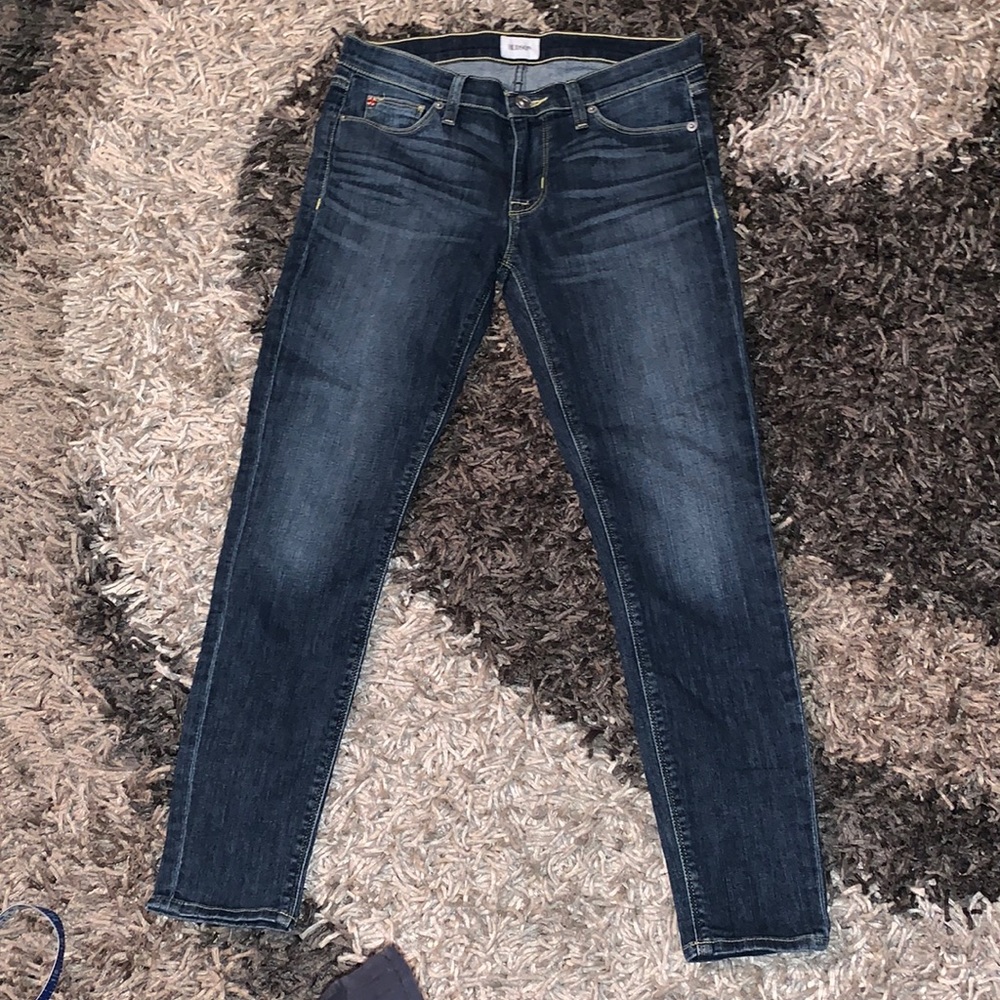 Hudson Skinny Jeans Size 27 inseam 26 1/2 good cond